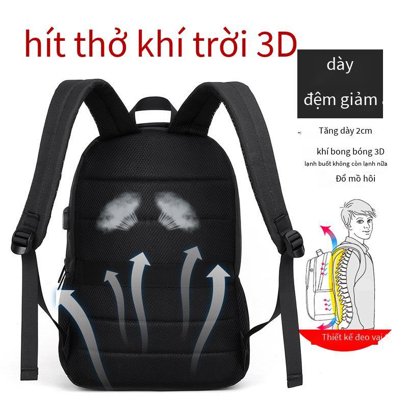 Phong cách mới nhất đa chức năng túi đơn giản dành cho nam túi đựng máy tính công suất lớn tặng ba lô tùy chỉnh LOGO