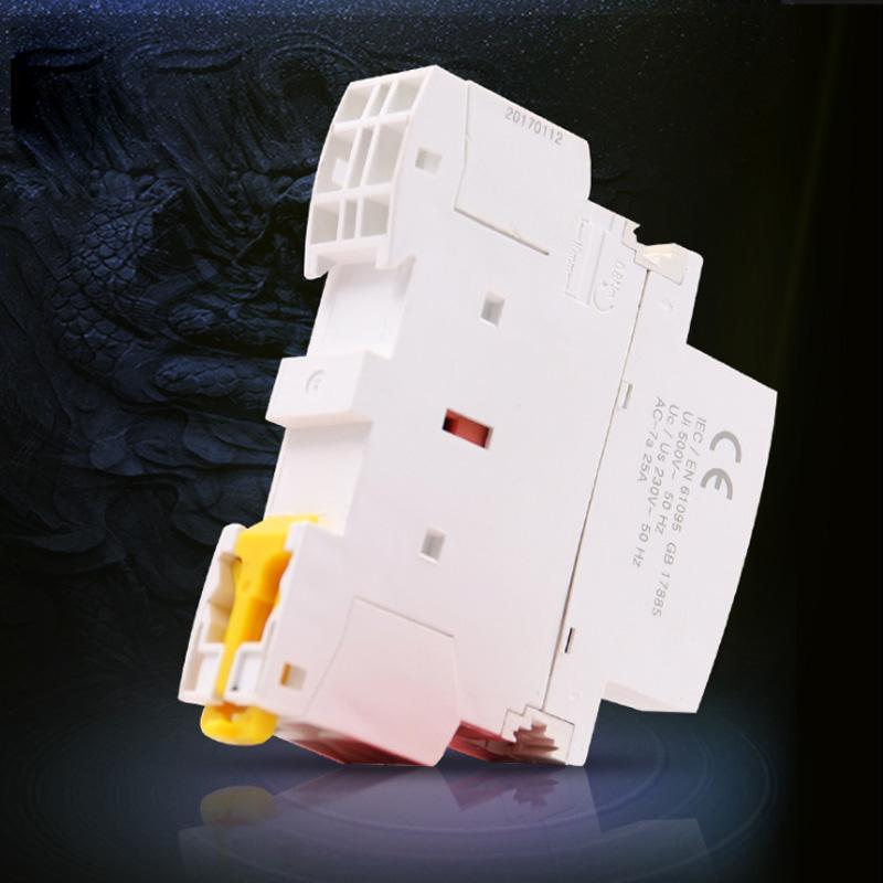 Khởi động từ-contactor 1 pha, 2 cổng thường đóng 2NC hoặc thường mở 2NO