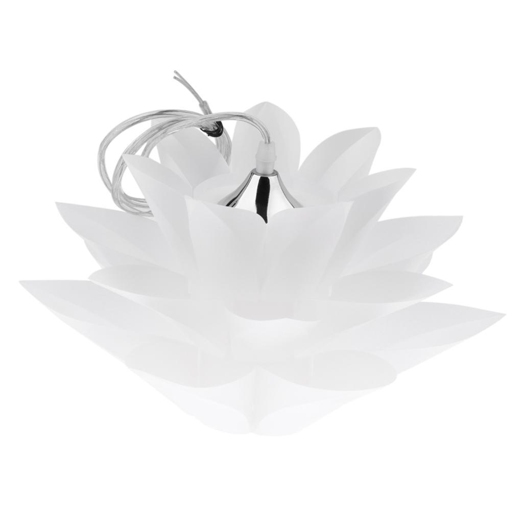 DIY Kit Lotus Chandelier Pendant Hanging Ceiling Light Lampshade Decor
