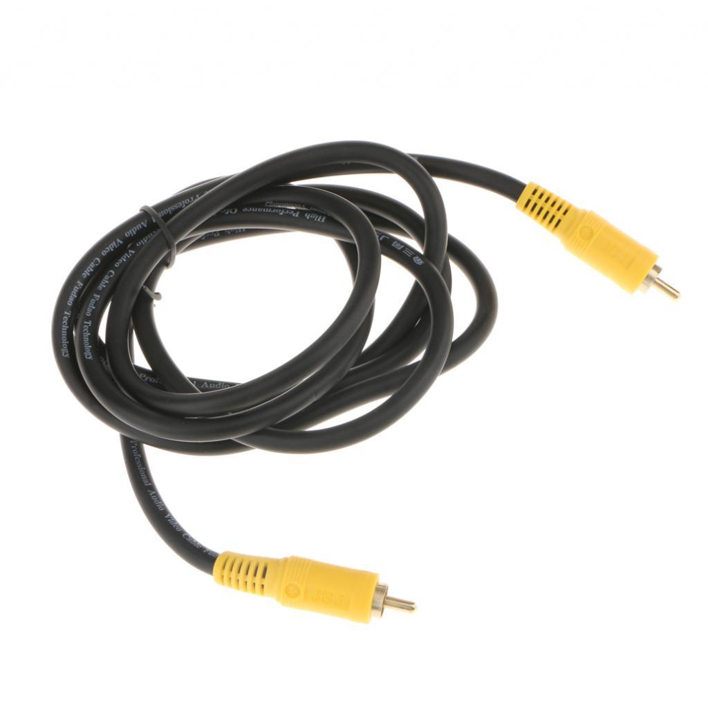 Digital Coaxial Audio Video Cable 75 Ohm Amplifier RCA Male To RCA Male