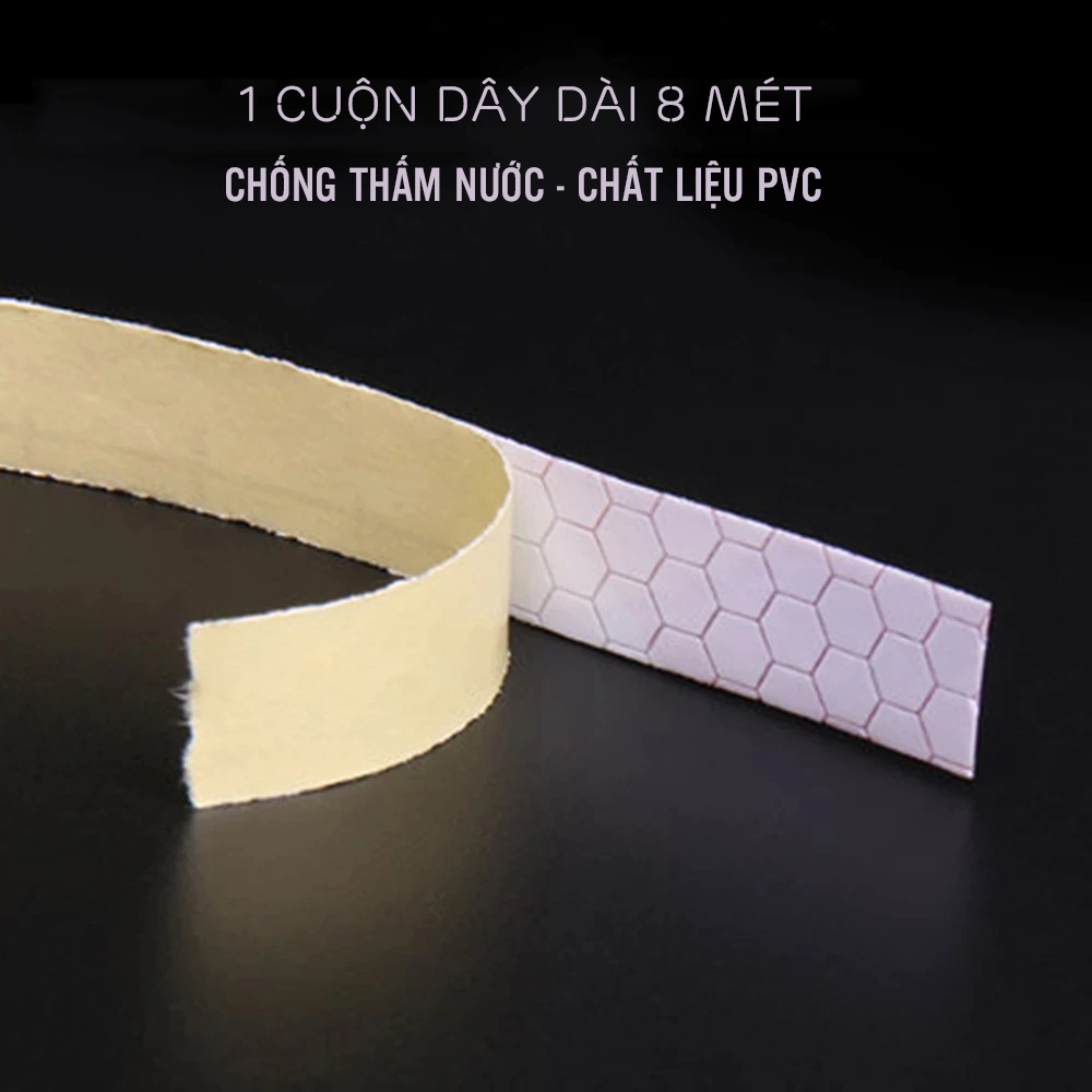 Cuộn Đề Can (Decal) Phản Quang Dán Trang Trí Viền Thân Xe Đạp, Xe Máy, Ô tô An Toàn Ban Đêm Nổi Bật (8 mét) Mai Lee