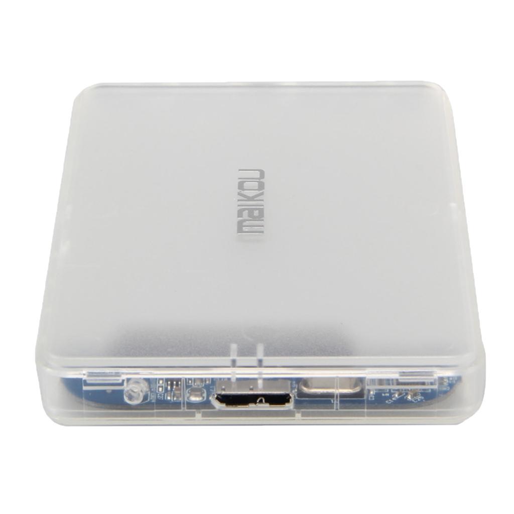 2.5inch USB 3.0 HDD SATA External Hard Drive Disk Enclosure Case Tool-free#2