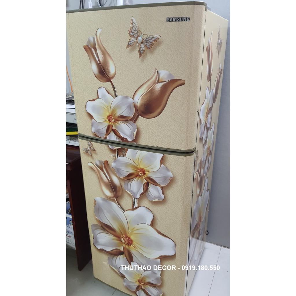 COMBO 3 TẤM GIỐNG NHAU - Decal dán kính tủ lạnh