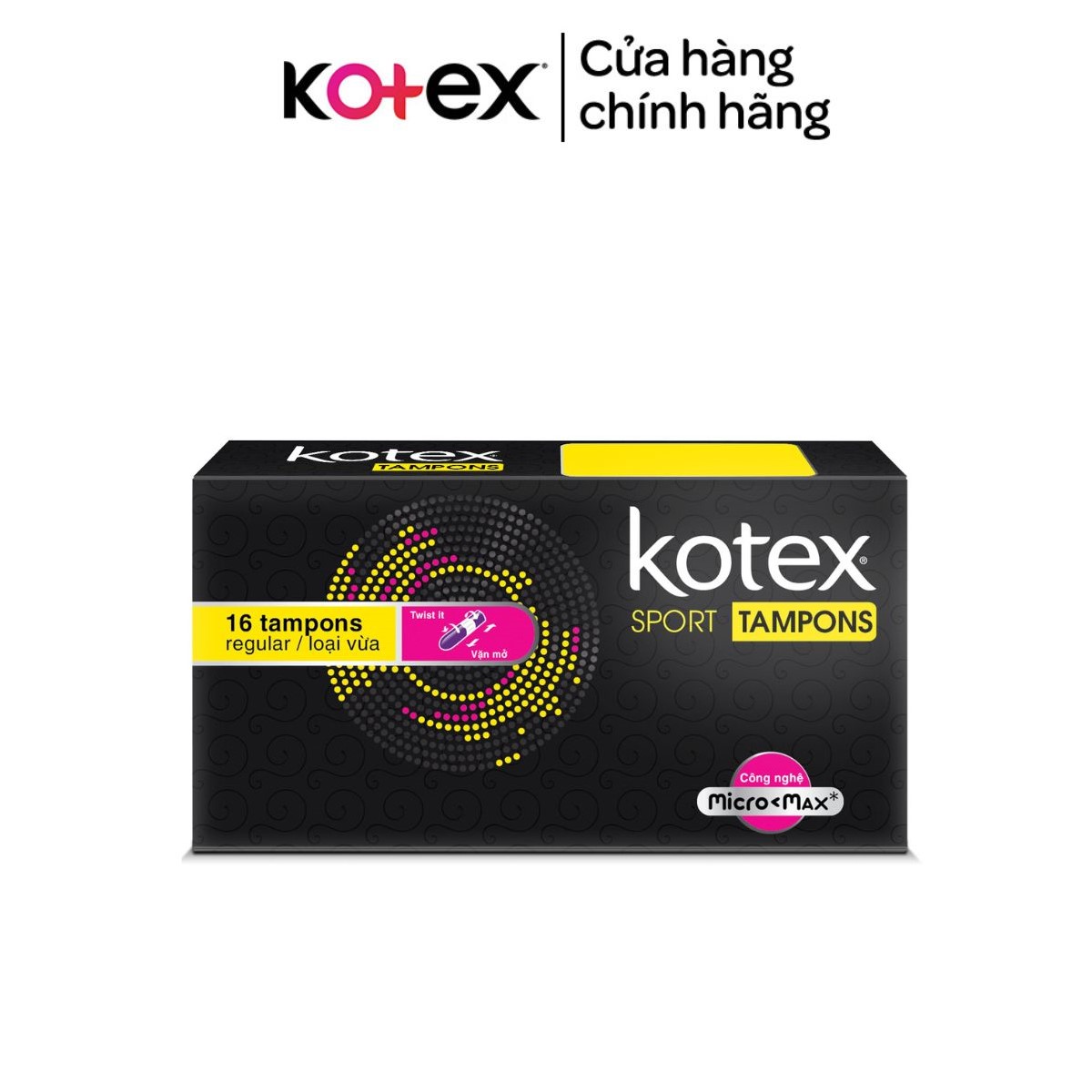 1 gói băng vệ sinh Kotex Tampon 16 miếng