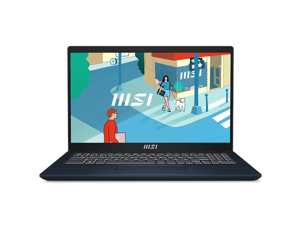 Laptop MSI Modern 15 B13M-297VN (Intel Core i7-1355U | 16GB | 512GB | Intel Iris Xe | 15.6 inch FHD | Win 11 | Đen) - Hàng Chính Hãng