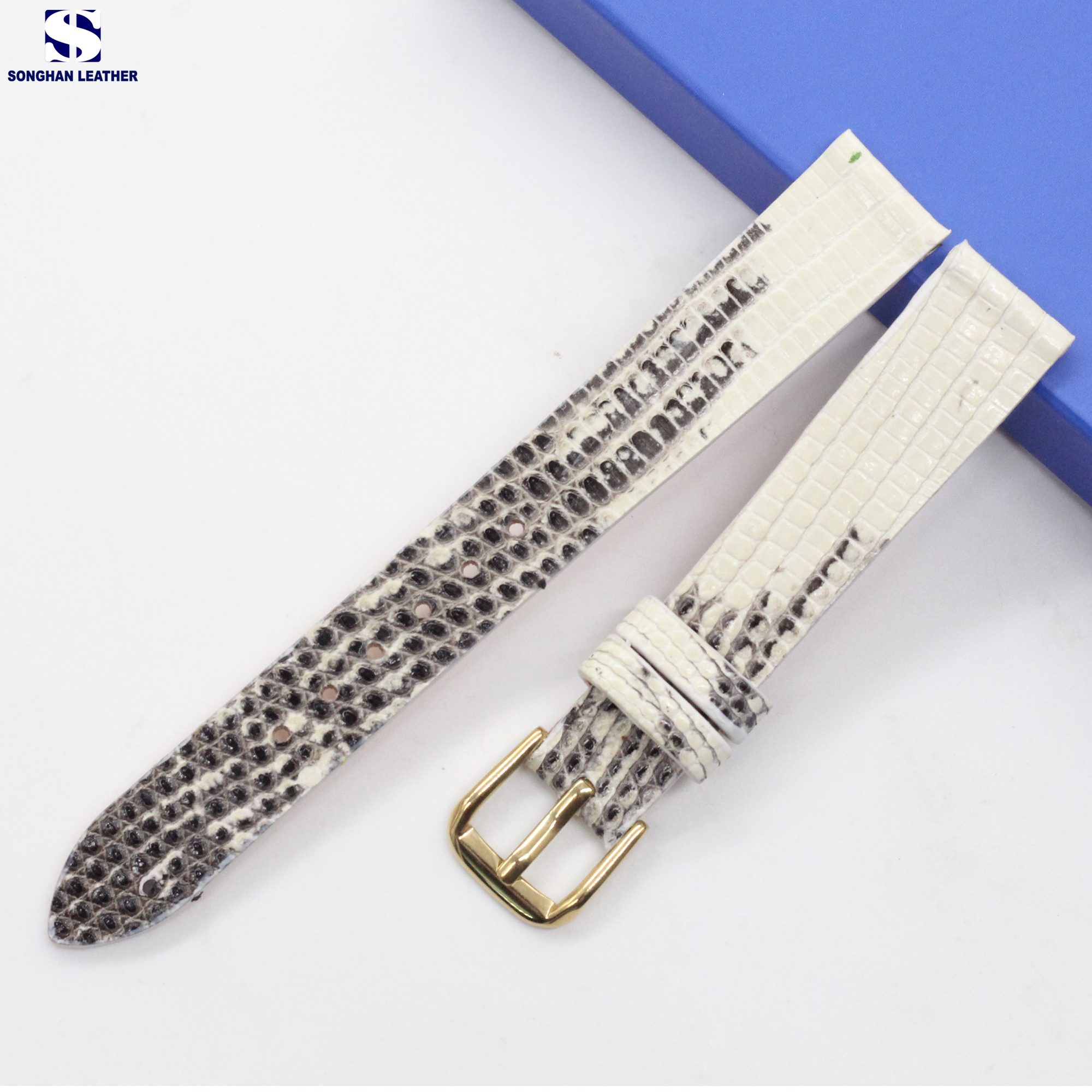 Dây da đồng hồ Kỳ Đà, Dây Đồng Hồ Da Dành Cho Nữ SIZE 12mm-14mm-16mm Gắn Chốt Thông Minh Tiện Lợi BH 6 Tháng
