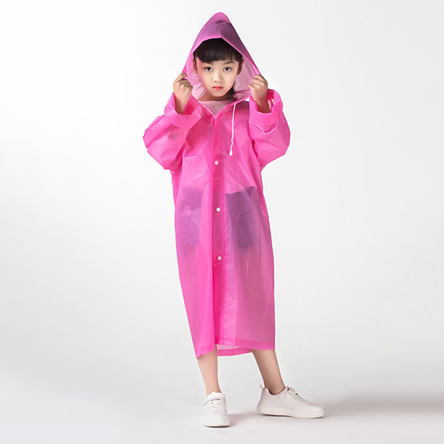 Áo mưa cho trẻ em - chất liệu EVA gọn nhẹ, thời trang