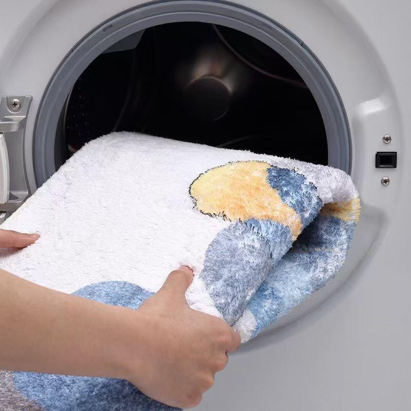 Thảm chùi chân 3D siêu xinh thấm hút nước tốt,mặt sau chống trơn trượt -> kt 40x60 - loại 1