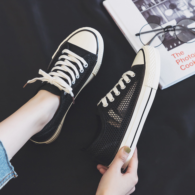 Giày sneaker thể thao dạng lưới thoáng khí, năng động, phong cách M8036