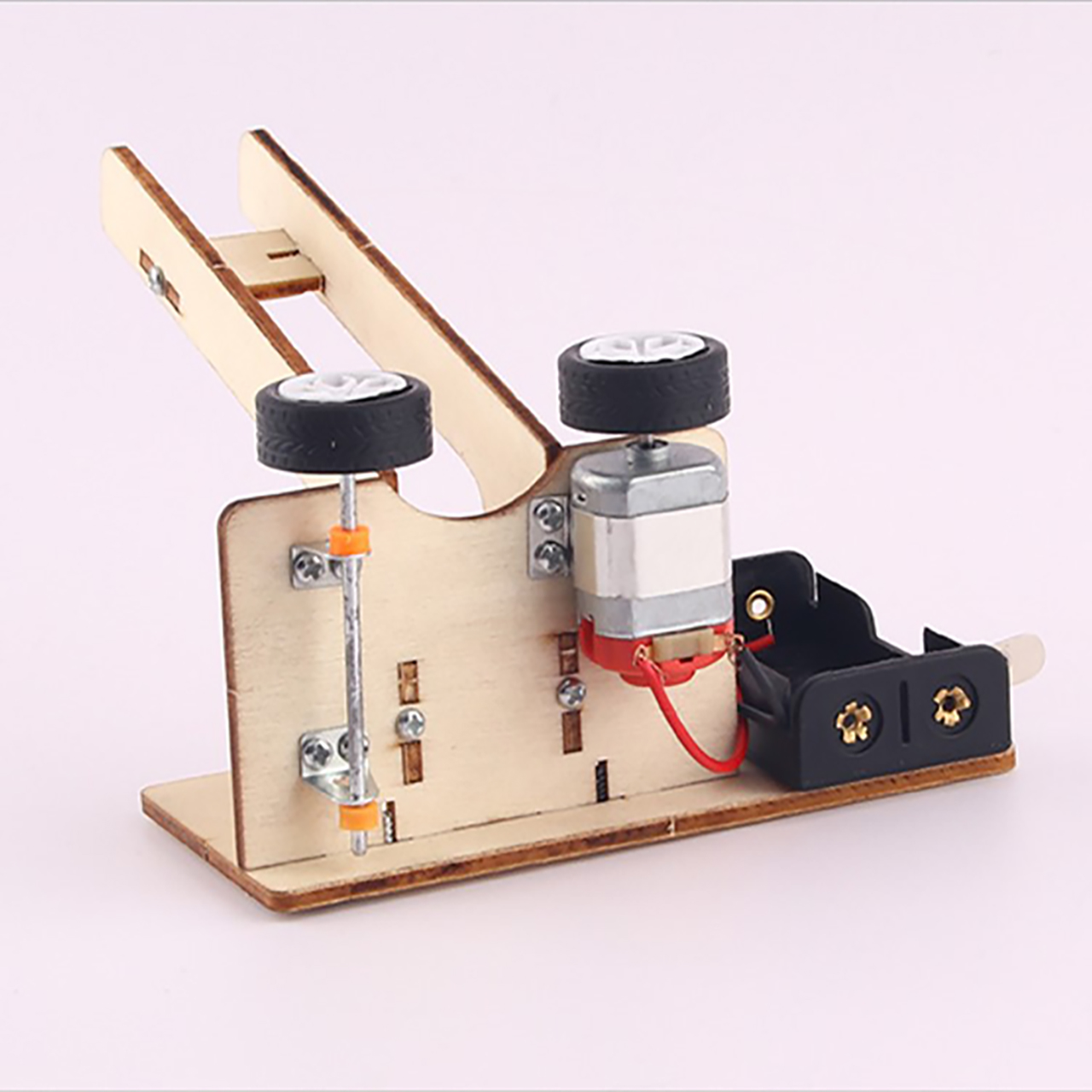 Đồ chơi trẻ em S31 thông minh sáng tạo STEM mô hình lắp ráp máy bắn bóng bằng gỗ