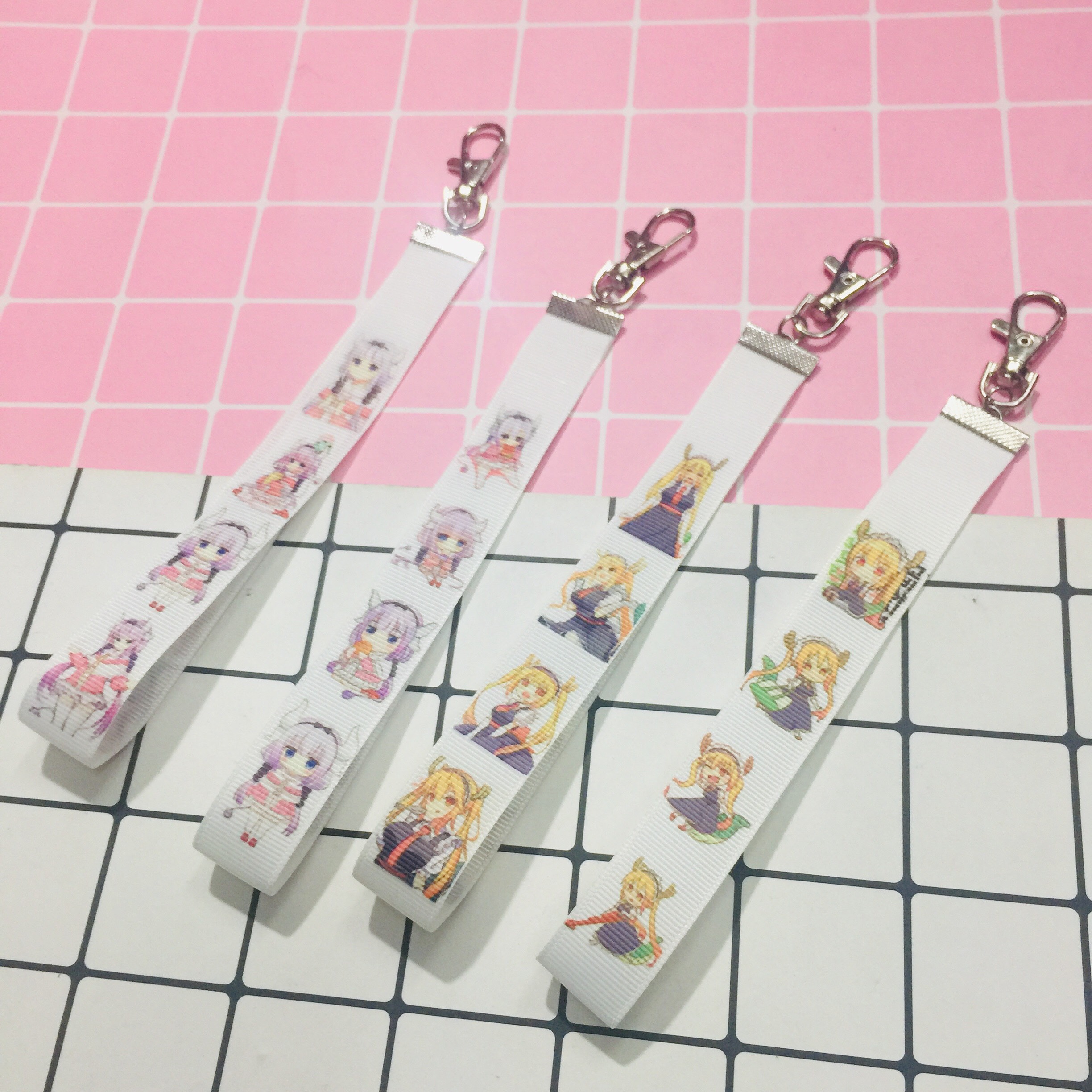 Móc khoá nametag strap Maid Dragon