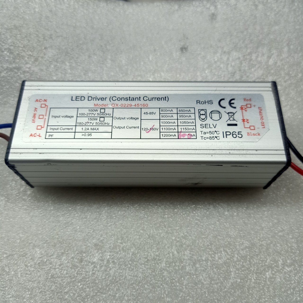 NGUỒN ĐÈN LED 100W/600MA