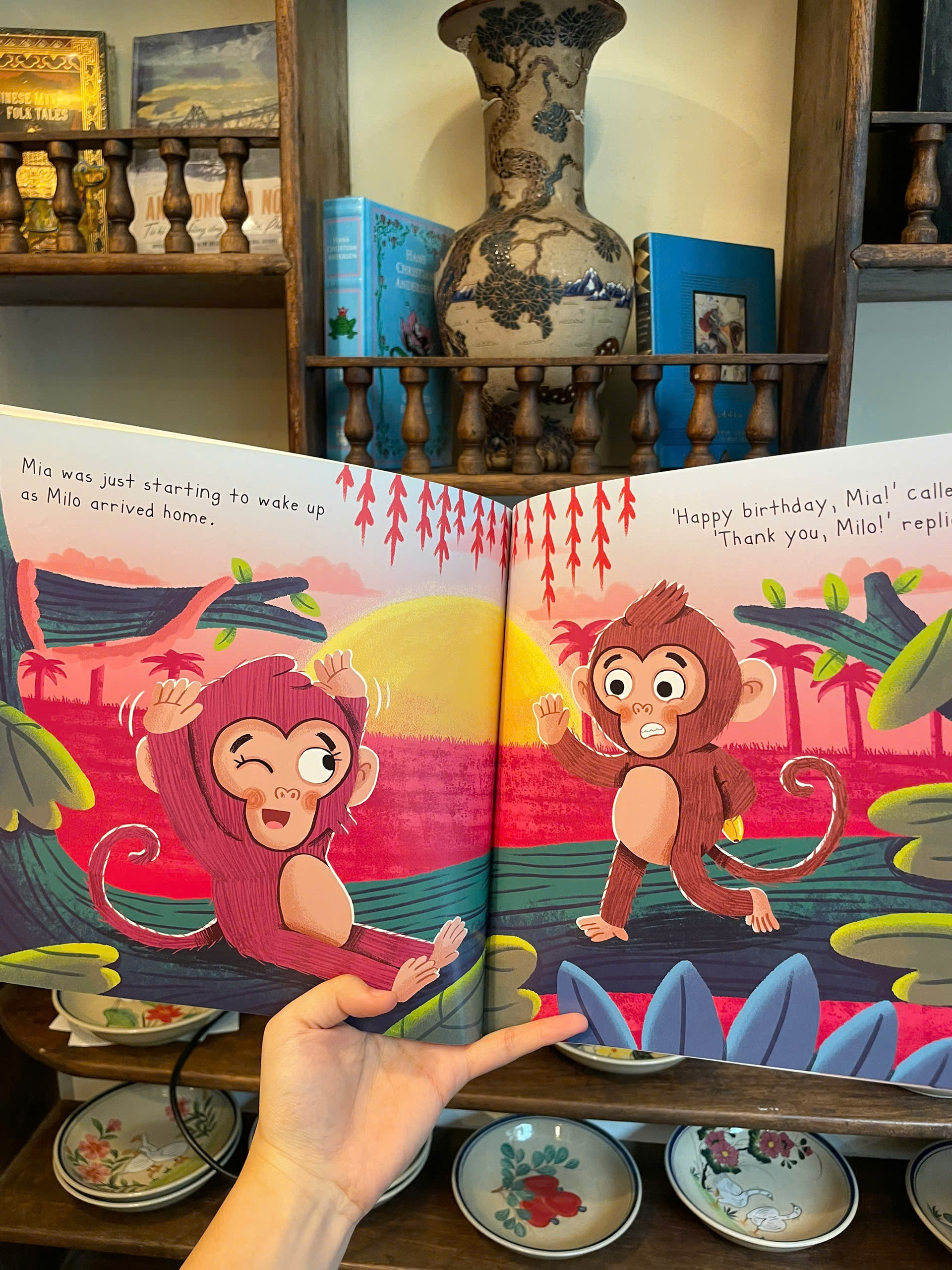 Sách - Milo Goes Bananas Paperback by Benjamin Richards - Children Picture Story book in English