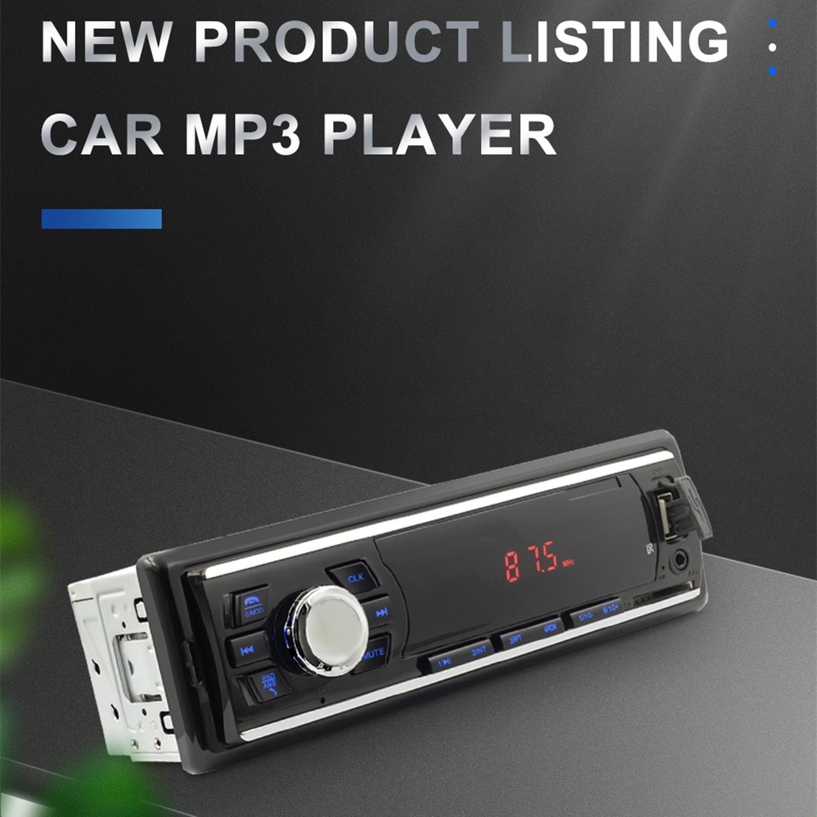 Car MP3 Player Multimedia High Performance Bluetooth Stereo Receiver