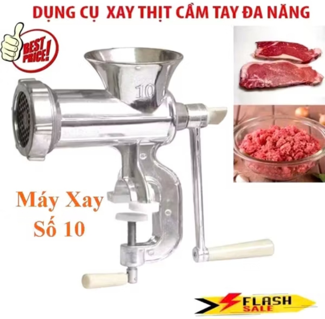 1 CÁI CỐI XAY THỊT CÁ CUA GIA VỊ QUAY TAY SIÊU NHỎ MỊN CHUẨN