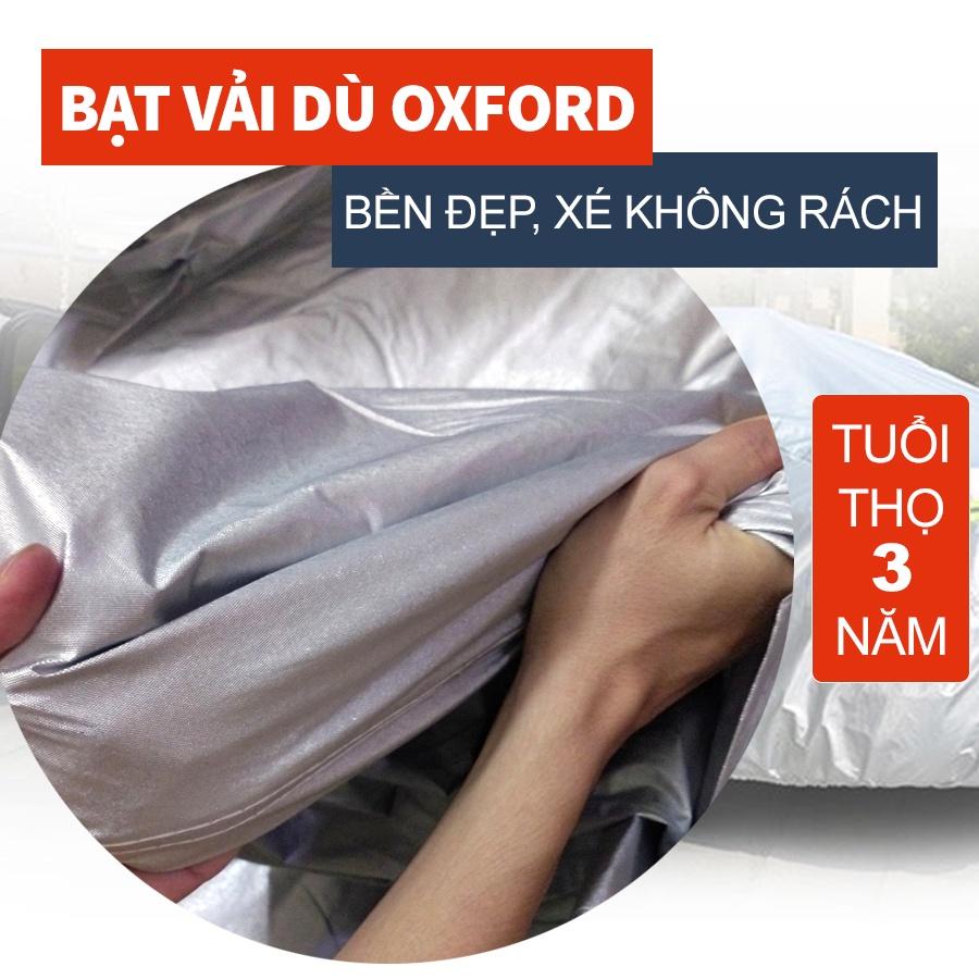 Bạt phủ trùm xe ô tô Kia Cerato , bạt vải dù Oxford đậy bao trùm xe oto 5 chỗ , áo trùm bảo vệ xe hơi