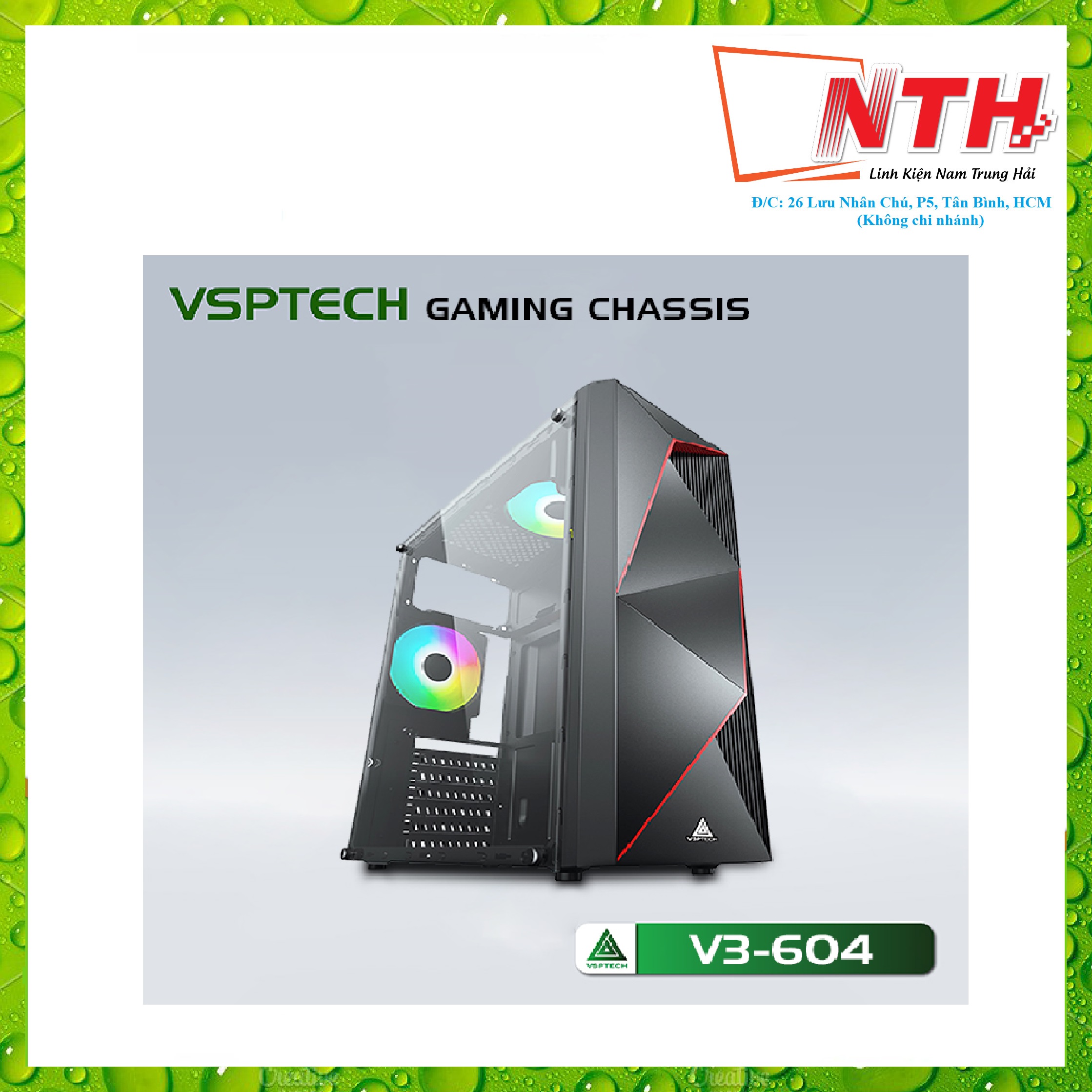 Vỏ case máy tính VSP V3-604 (ATX)