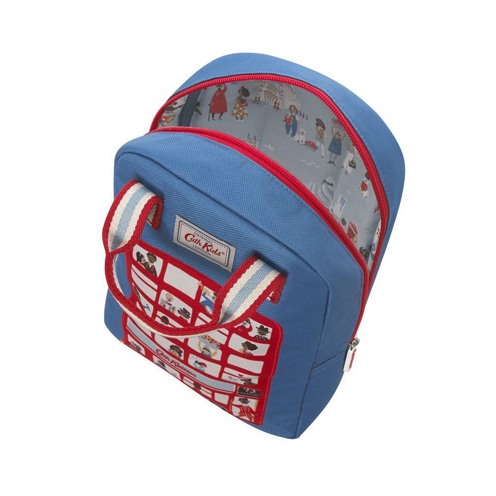 Cath Kidston - Balo trẻ em Medium London People - 935883 - London Blue