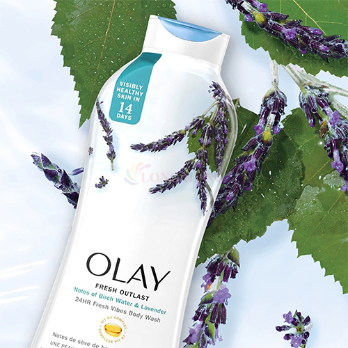 Sữa tắm Olay Fresh Outlast Body Wash (650ml) - Hàng chính hãng