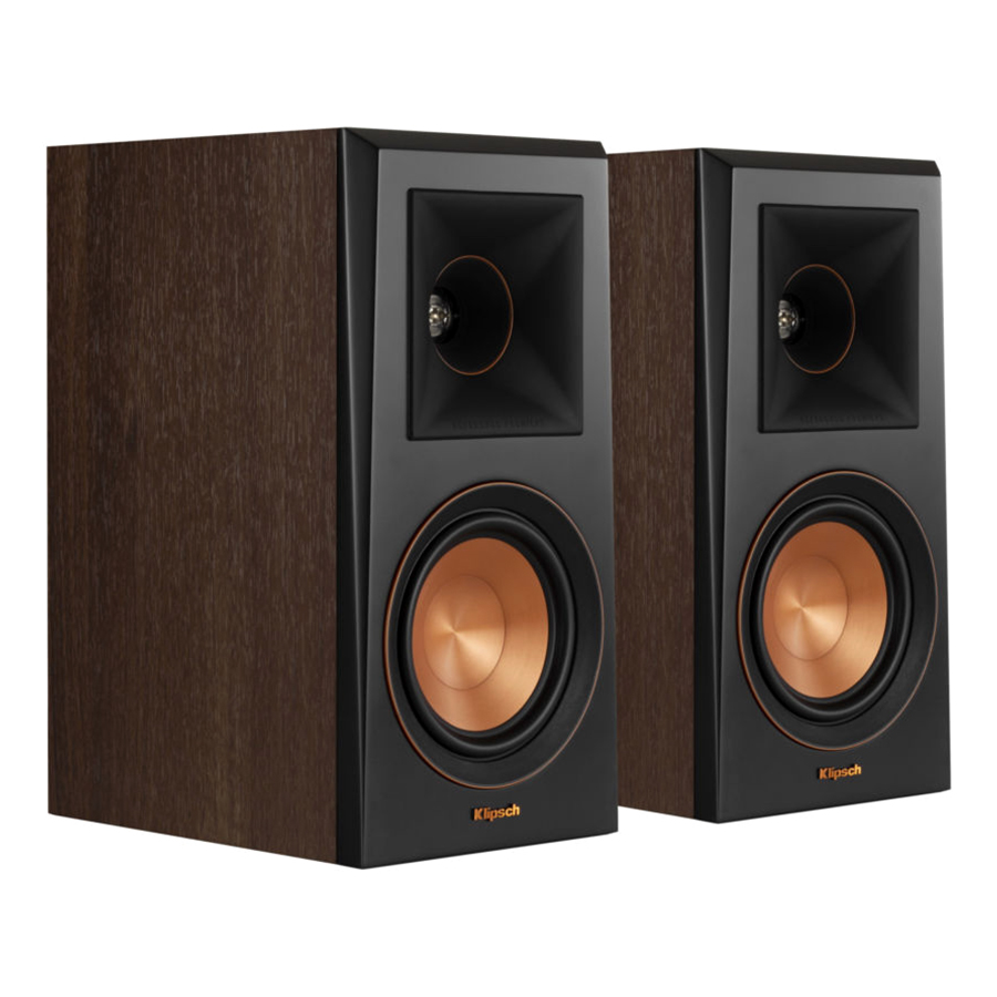 Loa BookShelf Klipsch RP-600M Walnut (400W) - Hàng Chính Hãng