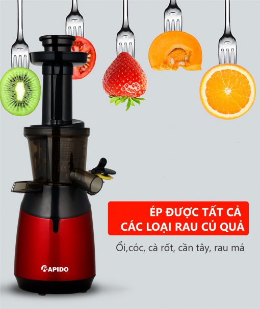 Máy ép chậm hoa quả - rau củ  Rapido RSJ150