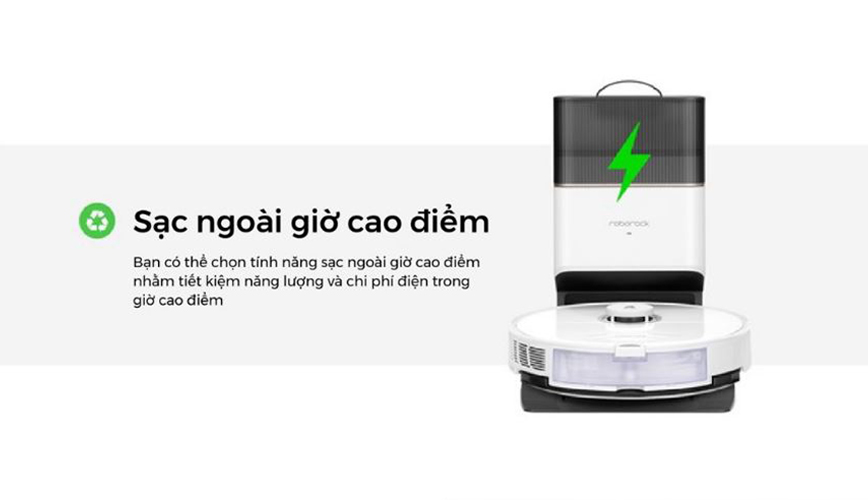 Robot Hút Bụi Lau Nhà Roborock Q5 Pro Plus - Lực Hút 5500Pa - Chổi Chính Kép (Hàng Chính Hãng)
