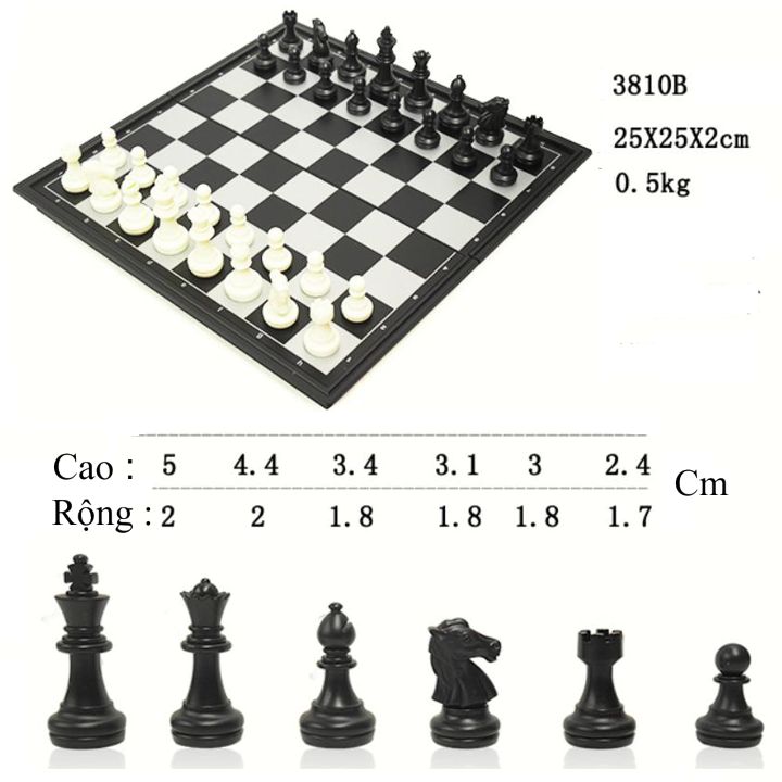 Bộ Cờ Vua Nam Châm Bàn Cũng Là Hộp Đựng UBon