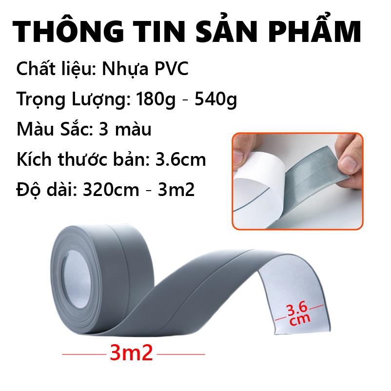 Băng keo chống ẩm mốc phòng vệ sinh  Băng keo dán viền phòng tắm phòng bếp nhà vệ sinh