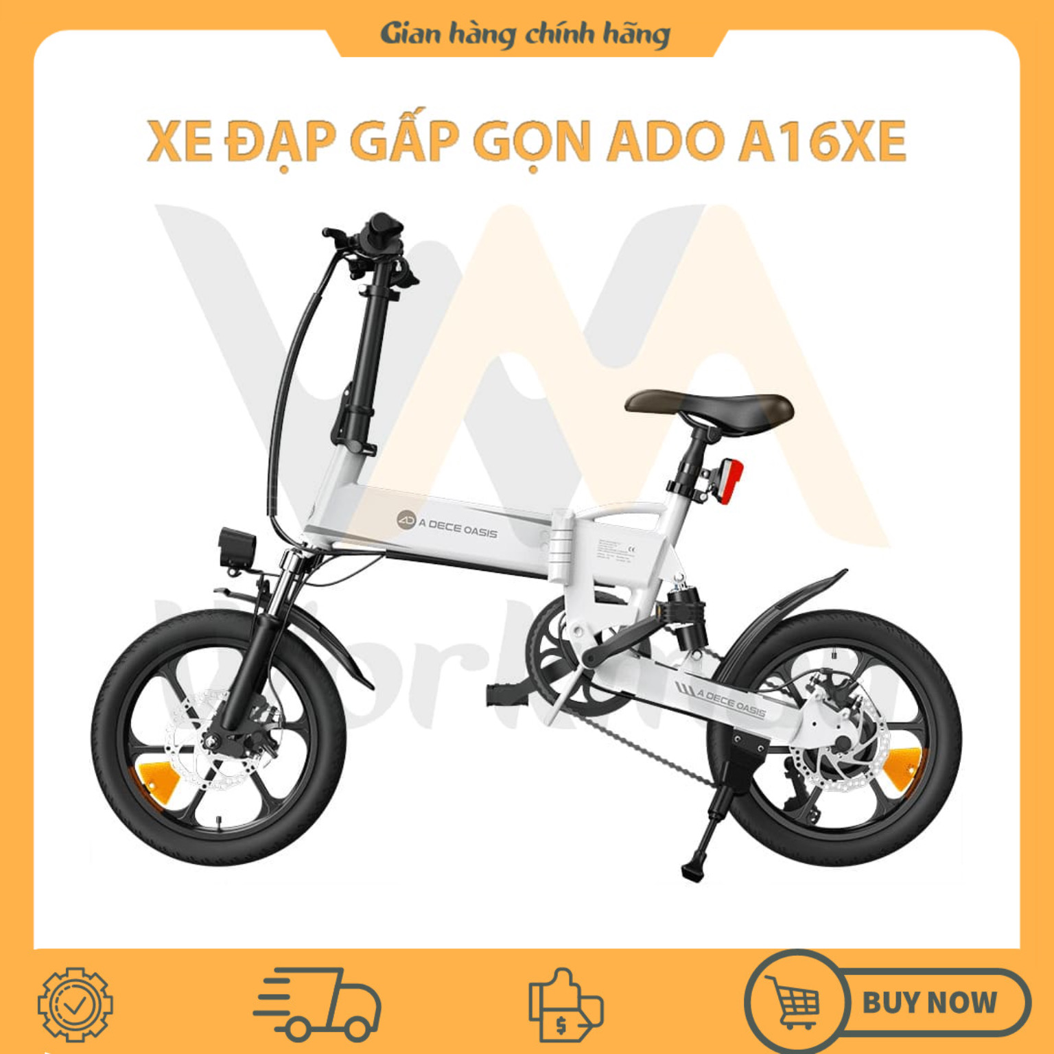 Xe đạp trợ lực điện ADO A16XE