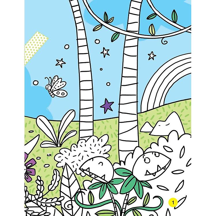 Sách Tô màu và dựng hình 3D