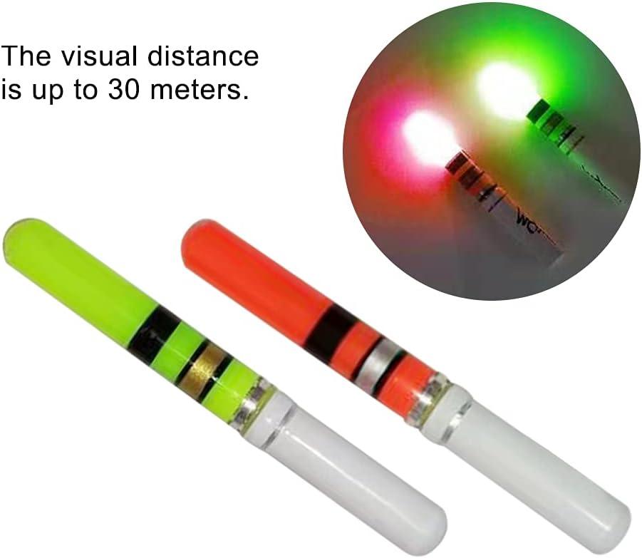 Phao Đuôi Gậy Đèn, 10 Chiếc Phao Phát Sáng Dạ Quang Đuôi Đèn Led Gậy Câu Cá Ban Đêm Chỉ Báo Phao Câu Đuôi Bobber Phao Câu Cá
