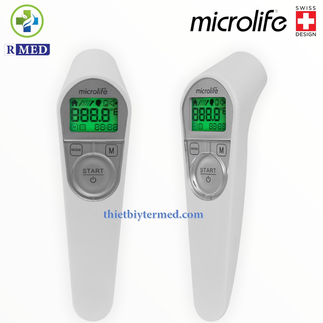 Microlife NC200 - Nhiệt Kế Hồng Ngoại Đo Trán- An Toàn Cho Bé