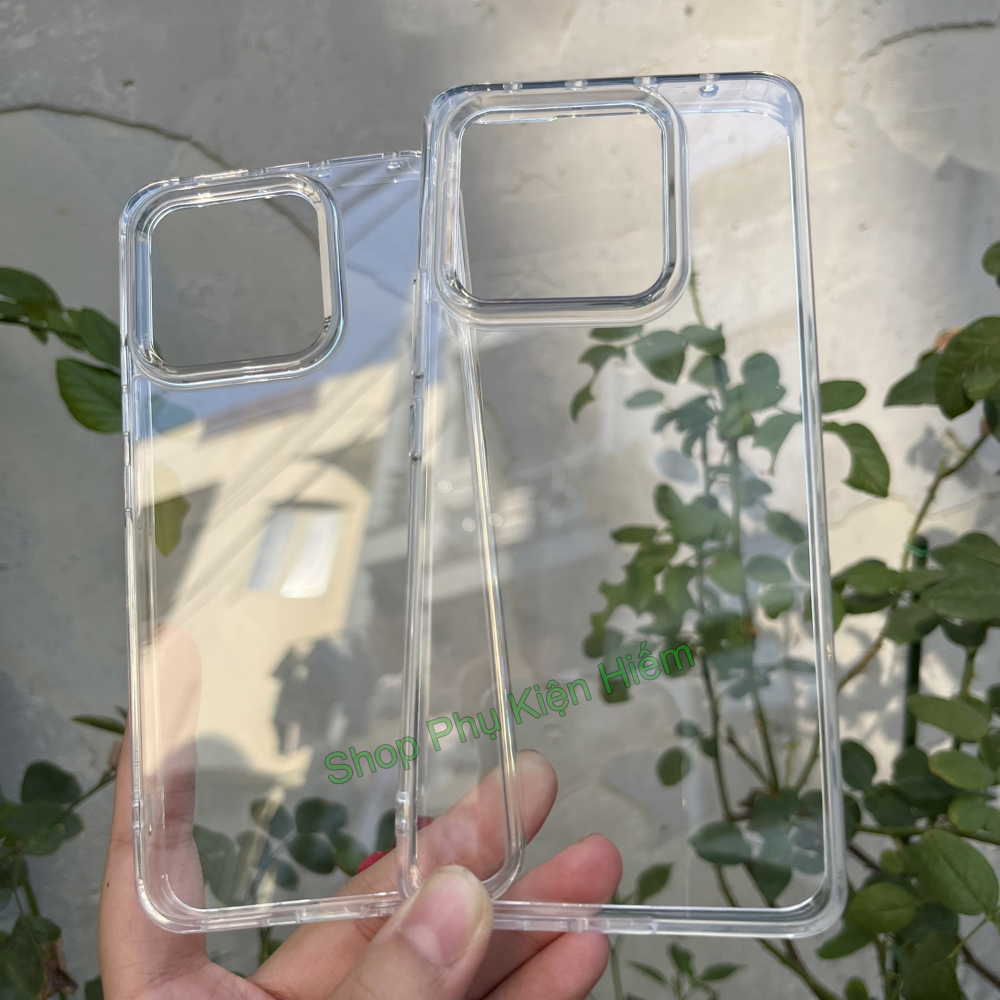 Ốp lưng dành cho Xiaomi 13 - Xiaomi 13 Pro viền dẻo lưng giả kính