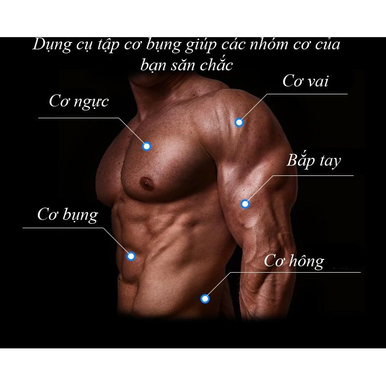 Con Lăn Tập Bụng 4 Bánh, dụng cụ tập thể dục,thể hình, dụng cụ tập cơ bụng, cơ tay