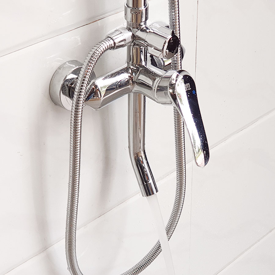 Cây sen nóng lạnh Đồng mạ Chrome Eurolife EL-S922 .