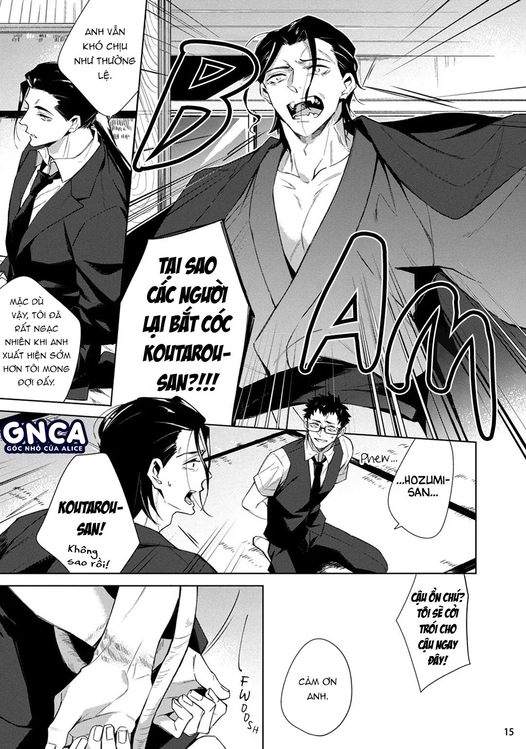 tên giang hồ tôi cứu để mắt tới tôi?! chapter 3 15