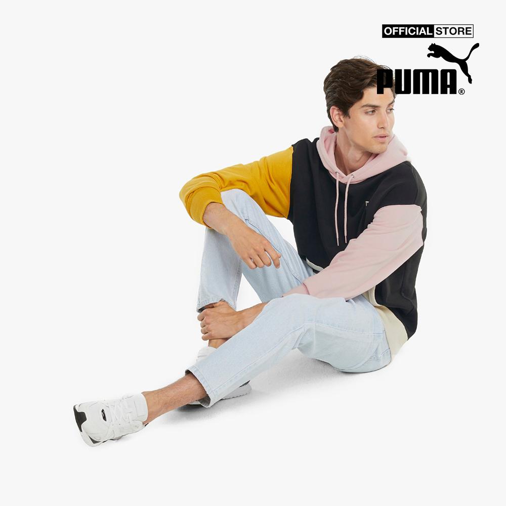 PUMA - Áo hoodie nam phối mũ Downtown French Terry 531593