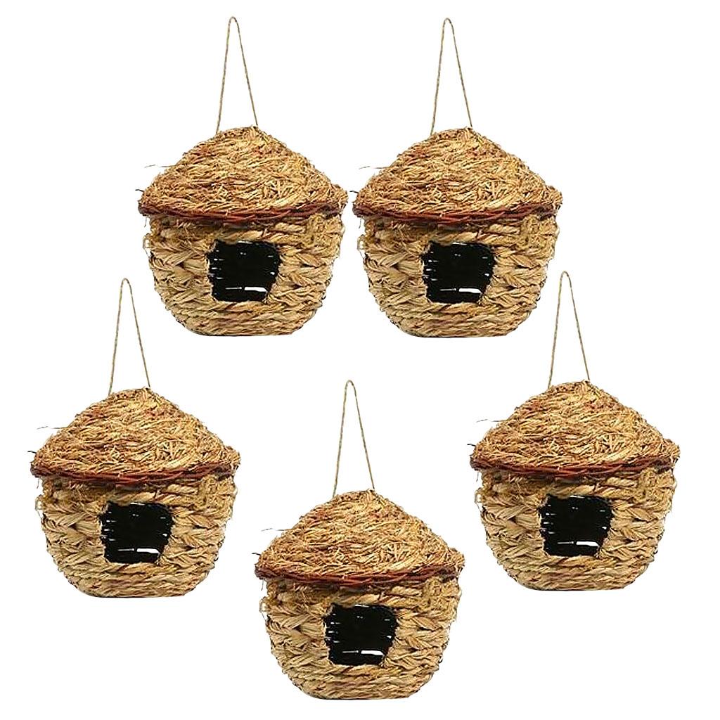 5 Cái Động Vật Hoang Dã Chim Trưởng Phòng Tổ Tay Sáng Tạo Nhà Chim Bãi Cỏ Trang Trí