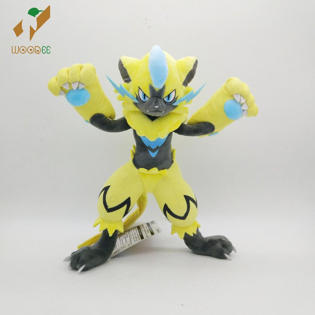 Gấu bông pokemon huyền thoại đấu sĩ sấm sét Zeraora 35cm