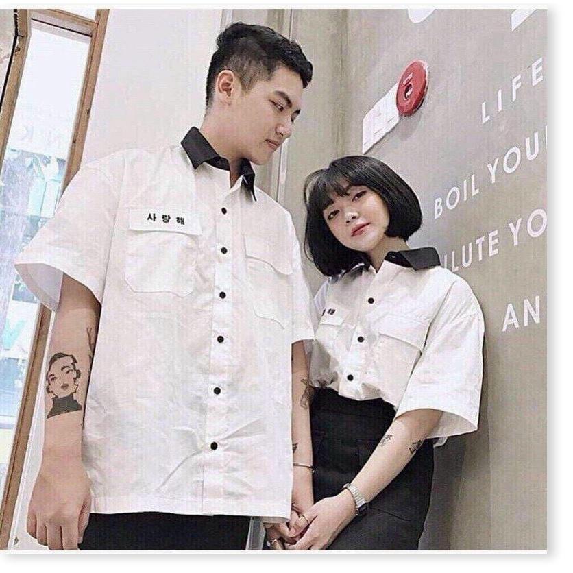 ÁO SƠ MI NGẮN TAY NAM NỮ