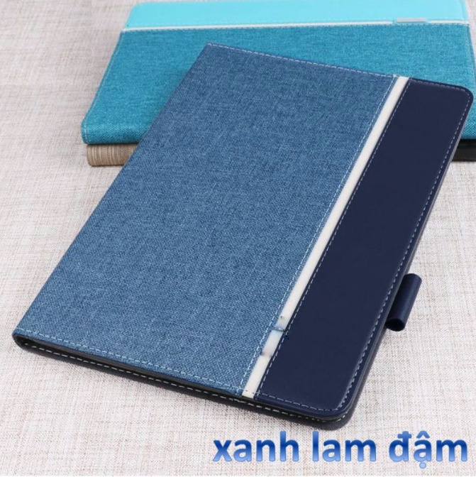 Bao da bọc vải jean cao cấp cho iPad Gen 7 / Gen 8 / Gen 9