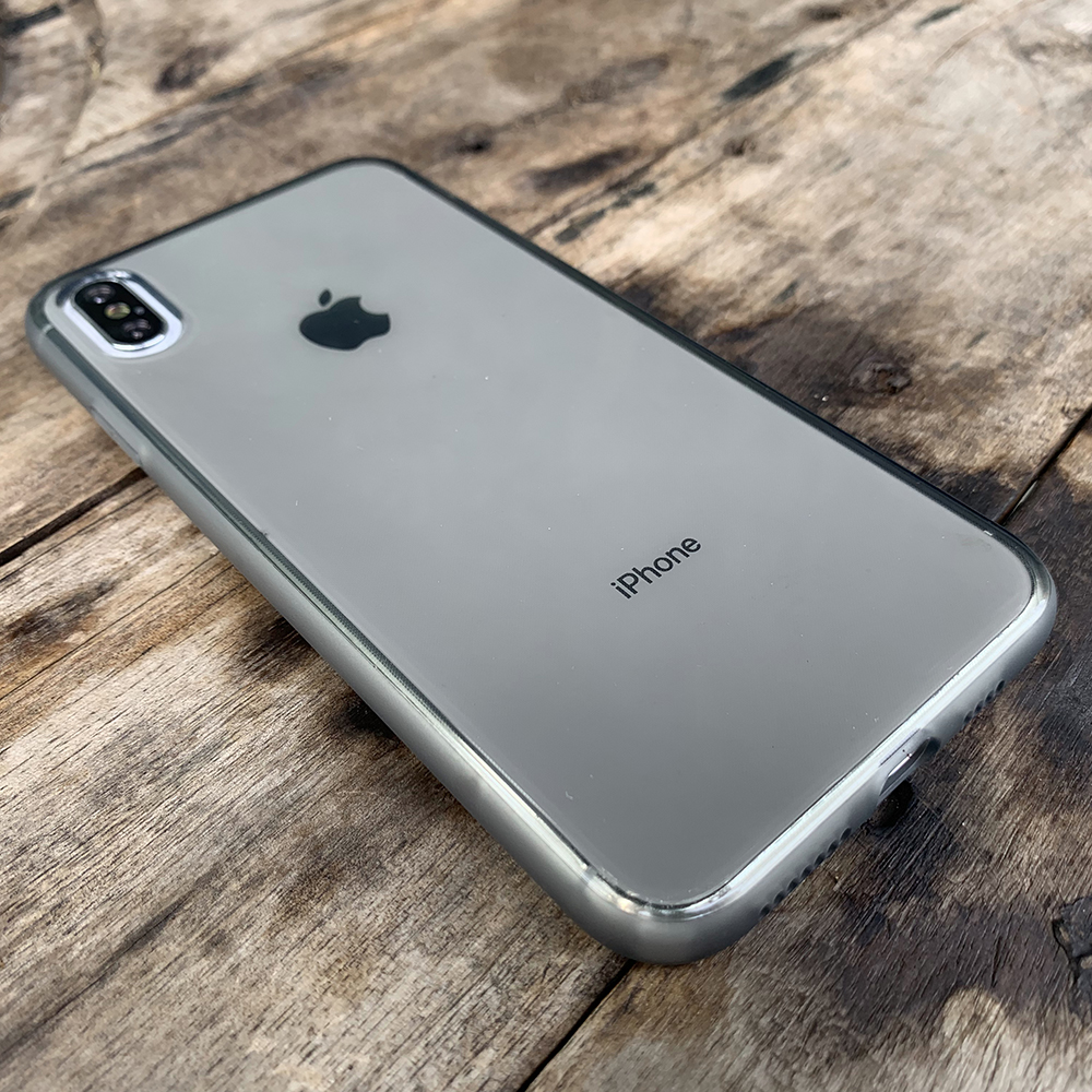 Ốp lưng dẻo cao cấp dành cho iPhone X / iPhone XS - Màu đen mờ