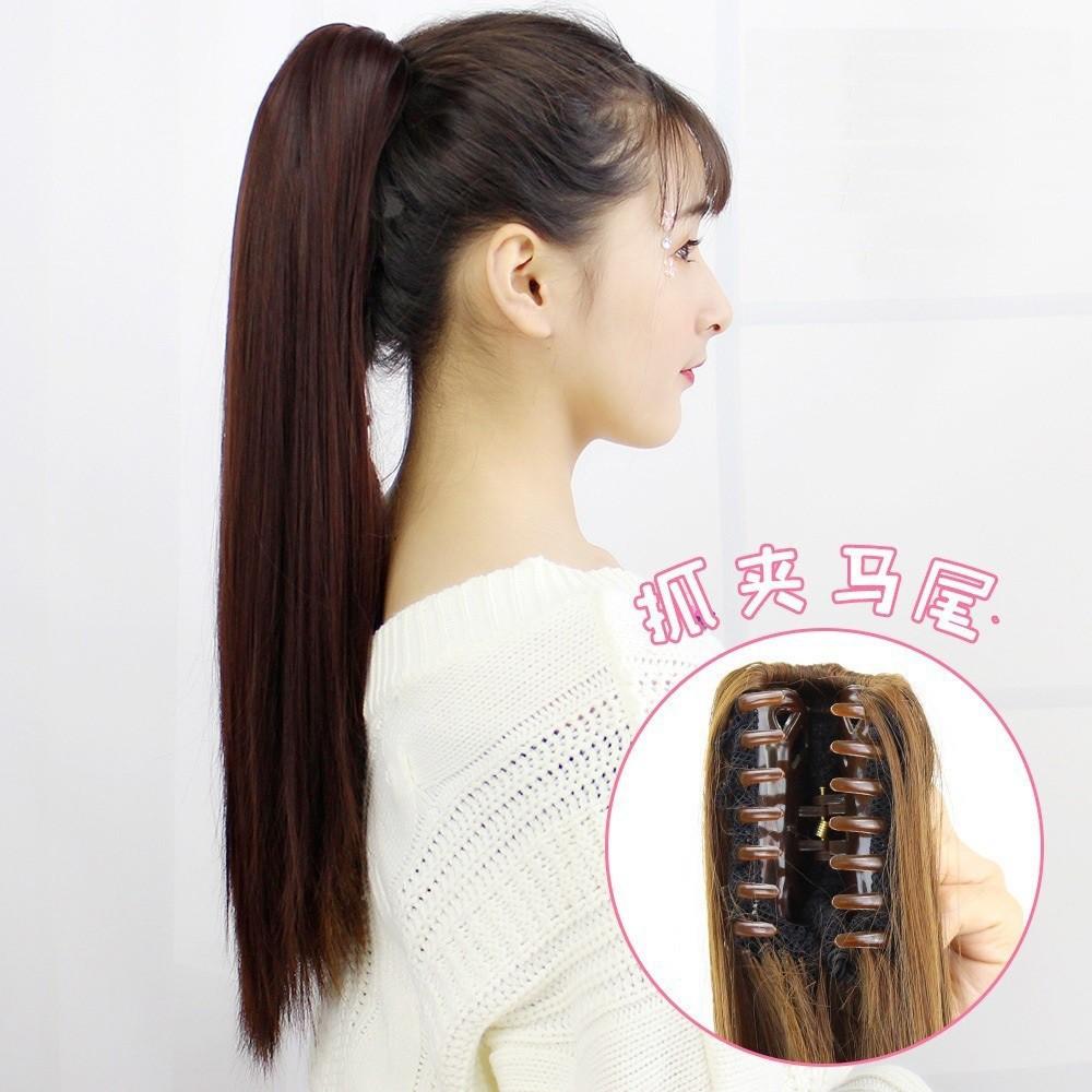 TÓC NGOẠM THẲNG DÀI CHẤT TƠ CHỊU NHIỆT