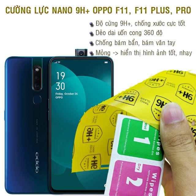 Dán cường lực dẻo nano dành cho Oppo F11, F11 Pro