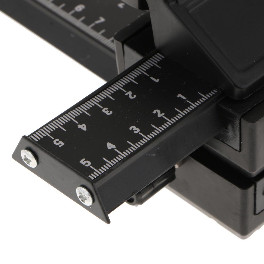 Standard 1/4 Screw 4-way   Focusing Focus Rail Slider for DSLR