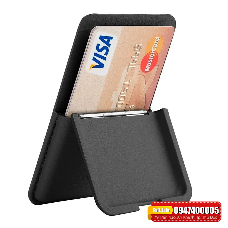 Ví da cài thẻ WiWU Mag Wallet - hàng chính hãng