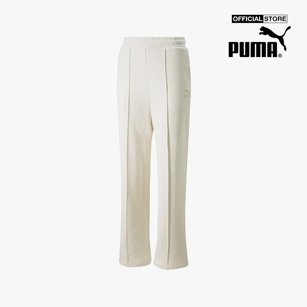 PUMA - Quần dài thể thao nữ phom suông Classics Straight 535686