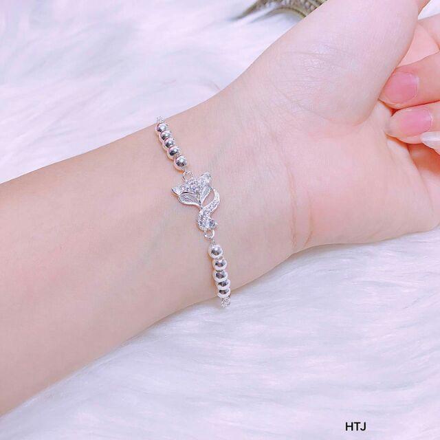 Lắc tay hồ ly bạc