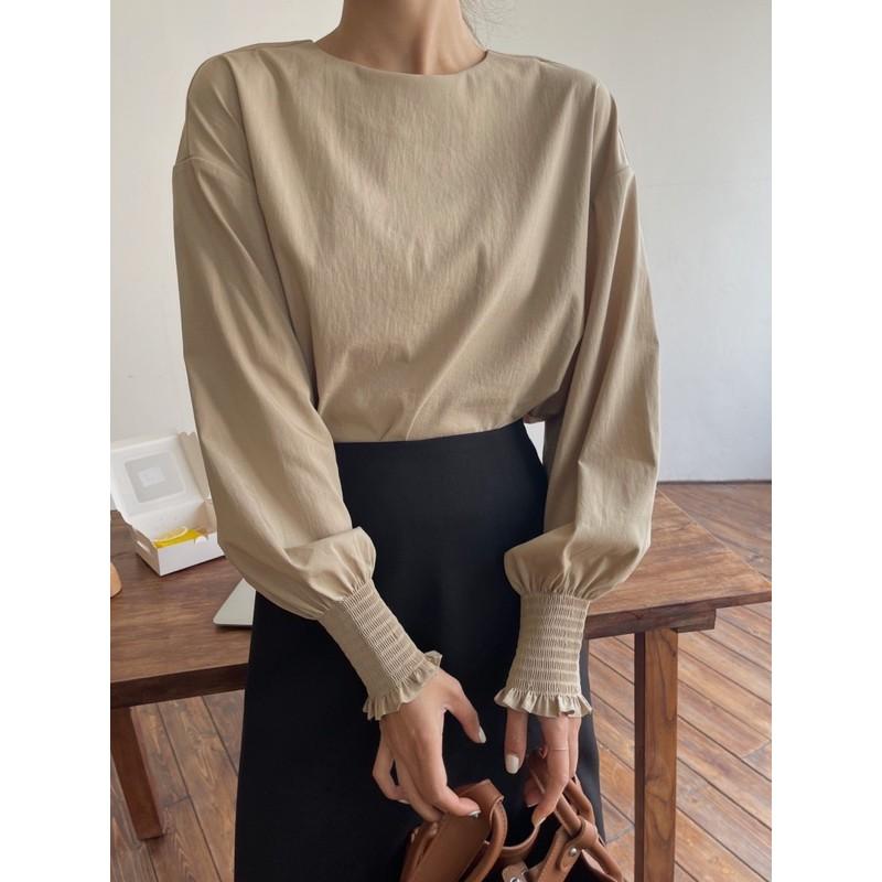 Áo sơ mi tay chun Hàn Quốc