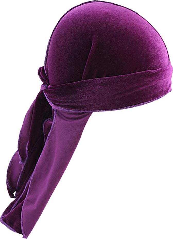 Đàn ông Lady Velvet Bandana Durag Mũ Nón Silk Cap Mũ Mũ